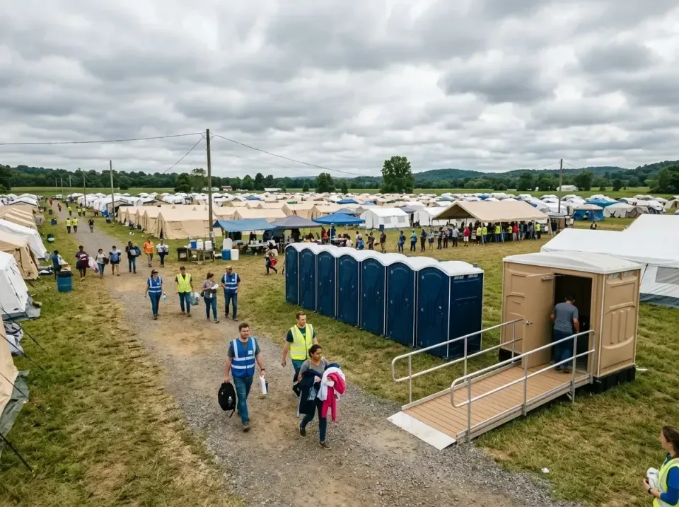 disaster-relief-camp-restrooms-010 — frequently asked questions, Dumpster & Portable Bathrooms Rental in Riverside, MD